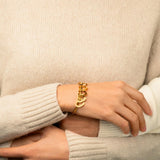 Armreif mit gravierten Herzanhängern - Mamasplatz